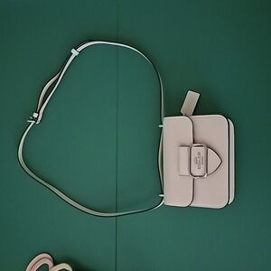 NWT Morgan Square Crossbody. Suede inside